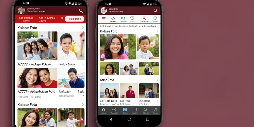 Tampilan antarmuka A7777 yang modern dan user-friendly.