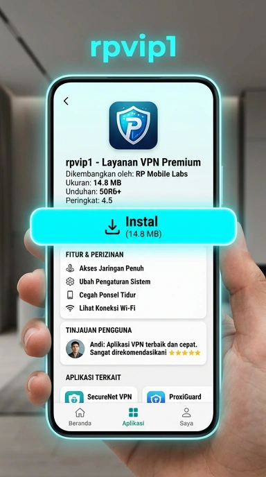 Tampilan halaman APK rpvip1
